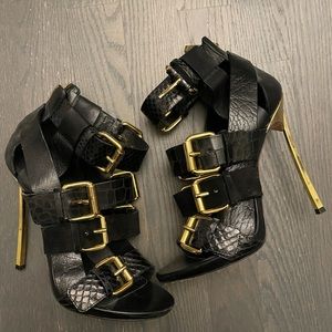 Casadei Pellame Steelix Sandals 37